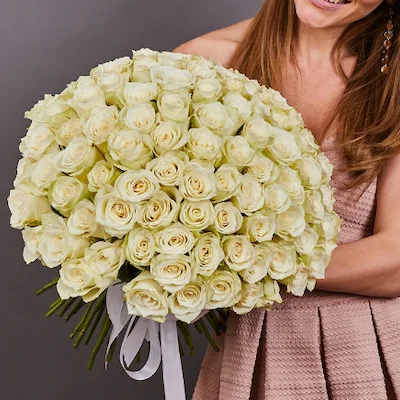 send 101 white roses in bodrum